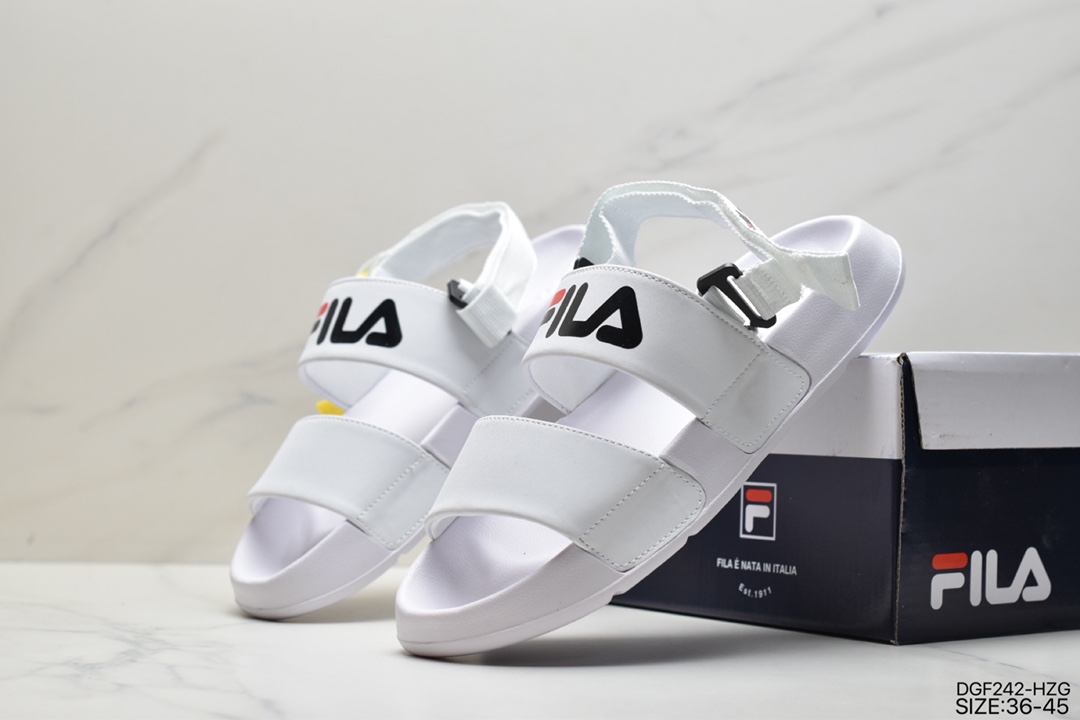 Fila FILA TAPER Fila open-toed sports slippers fashion casual sandals a pedal lazy shoes F12M034518FWT