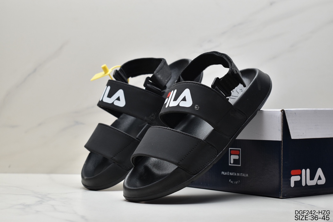 Fila FILA TAPER Fila open-toed sports slippers fashion casual sandals a pedal lazy shoes F12M034518FWT