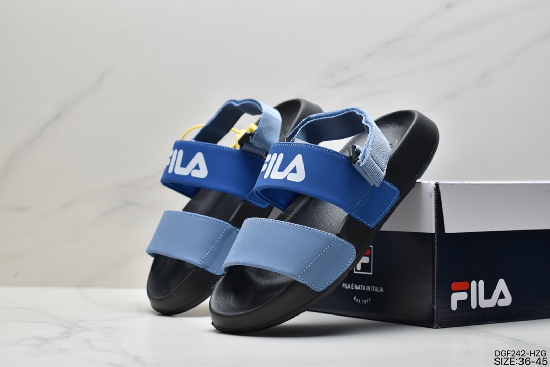 Fila FILA TAPER Fila open-toed sports slippers fashion casual sandals a pedal lazy shoes F12M034518FWT