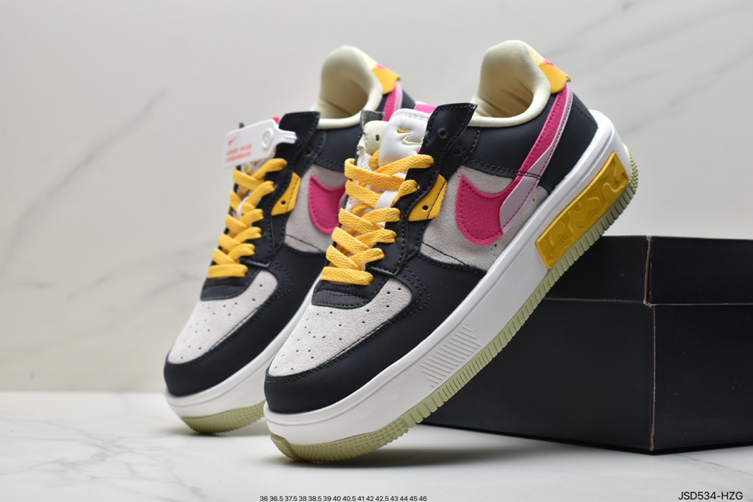 Nike Nike Air Force1 Air Force One white and blue low-top casual shoes DJ3911-101