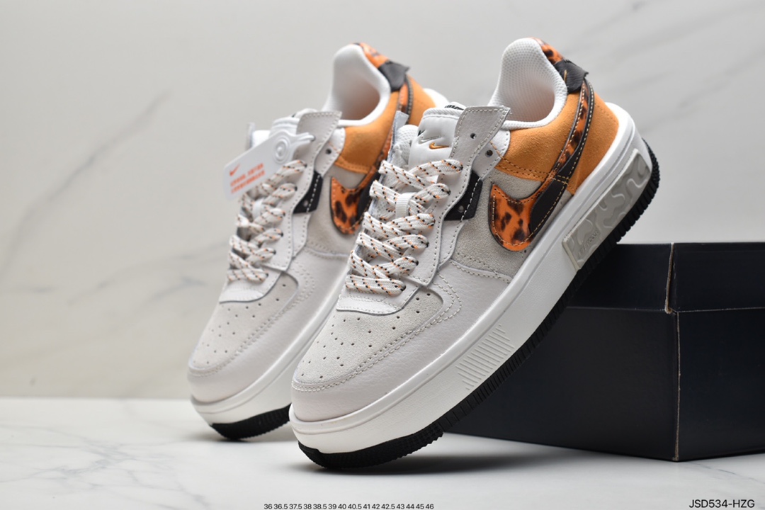 Nike Nike Air Force1 Air Force One white and blue low-top casual shoes DJ3911-101