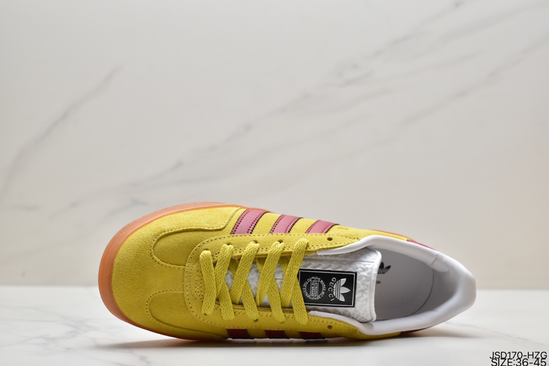 Adidas Originals Gazelle ”Esquisite Gucci” Antelope Series Low-Top Retro Versatile Casual Sneakers