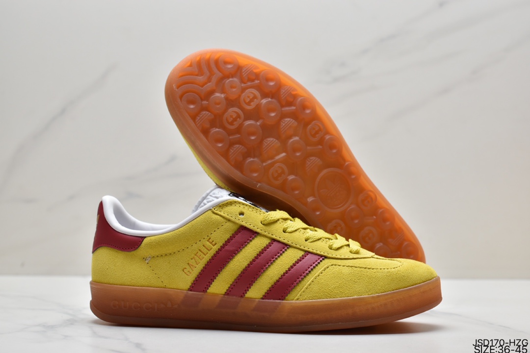 Adidas Originals Gazelle ”Esquisite Gucci” Antelope Series Low-Top Retro Versatile Casual Sneakers