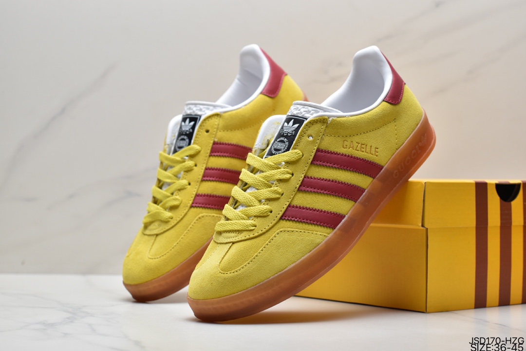 Adidas Originals Gazelle ”Esquisite Gucci” Antelope Series Low-Top Retro Versatile Casual Sneakers