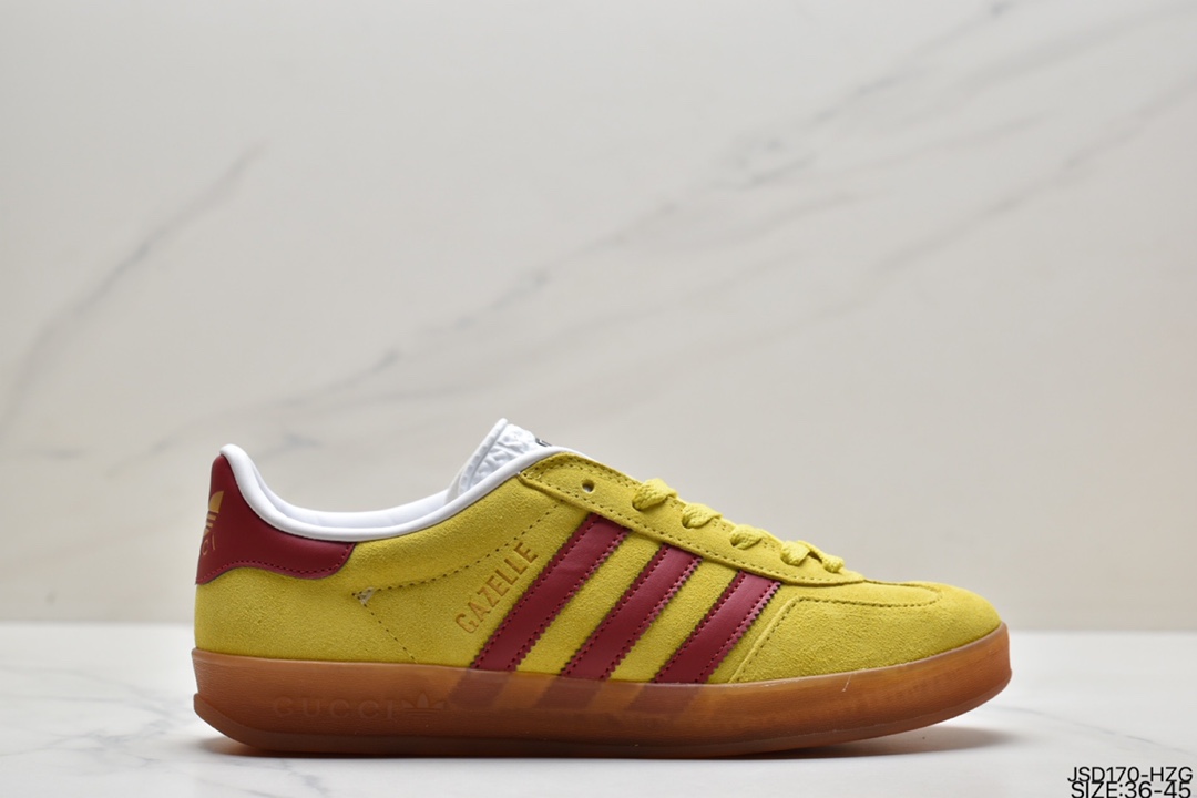 Adidas Originals Gazelle ”Esquisite Gucci” Antelope Series Low-Top Retro Versatile Casual Sneakers