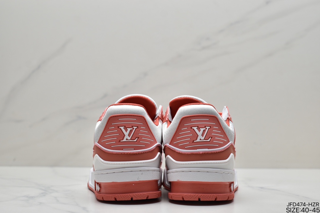 LV Louis Vuitton Trainer Sneaker Low casual sports culture all-match basketball board shoes