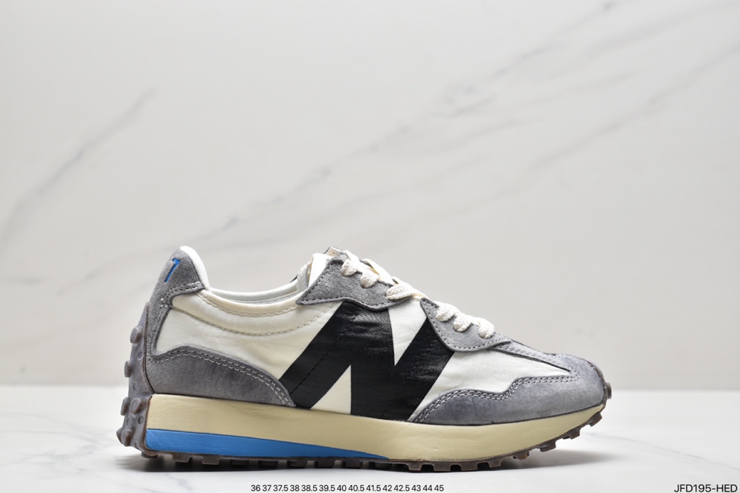 New Balance NB327 NB retro jogging shoes. New Balance 327 Retro Pioneer MS327AAN