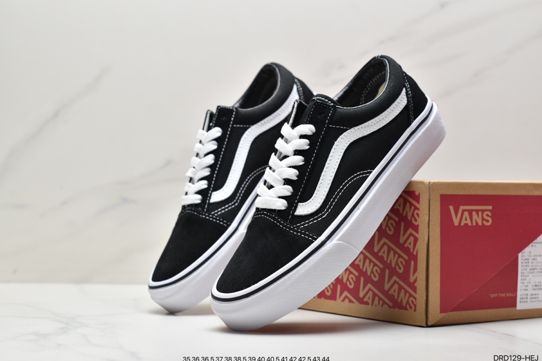 VANS/Vance Style 36 Classic Low-Top Canvas Casual Sports Vulcanized Skateboard Shoes