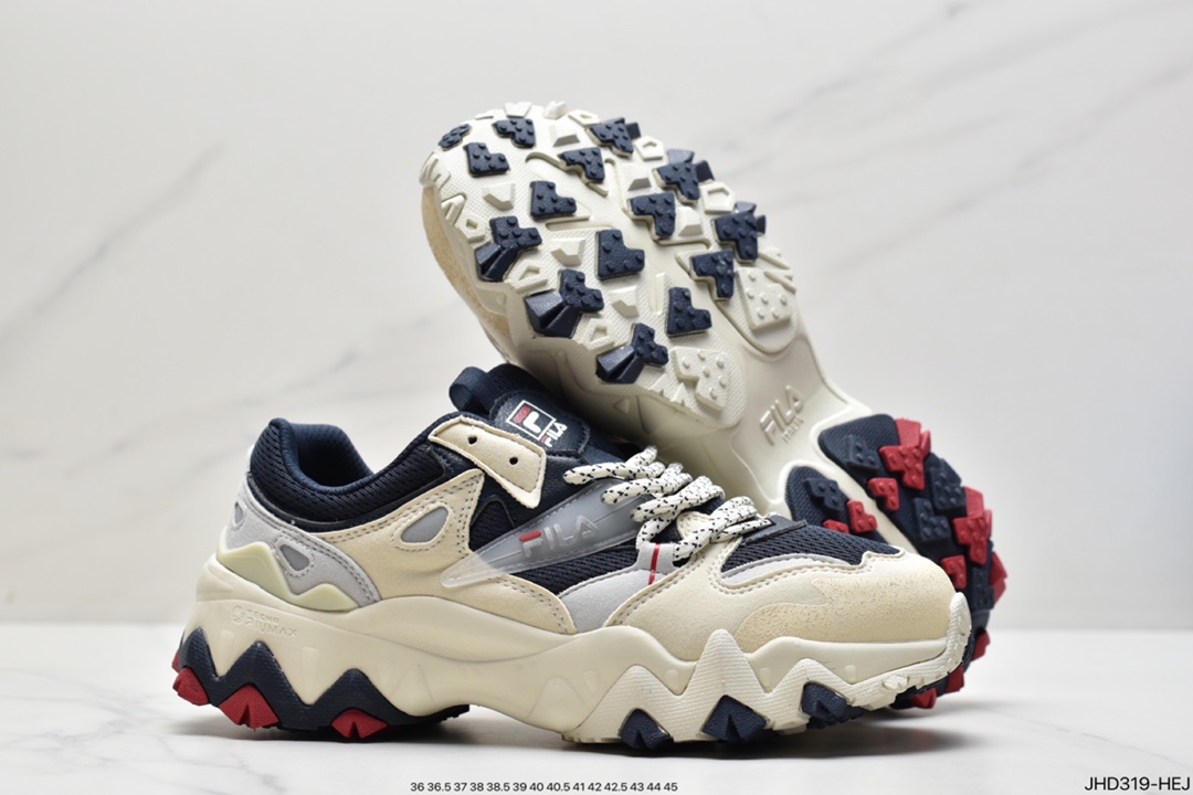 190 White Mountaineering x Fila Fusion 斐乐潮牌RaccoonxwM 潮流运动休闲鞋 T12W227328FLH