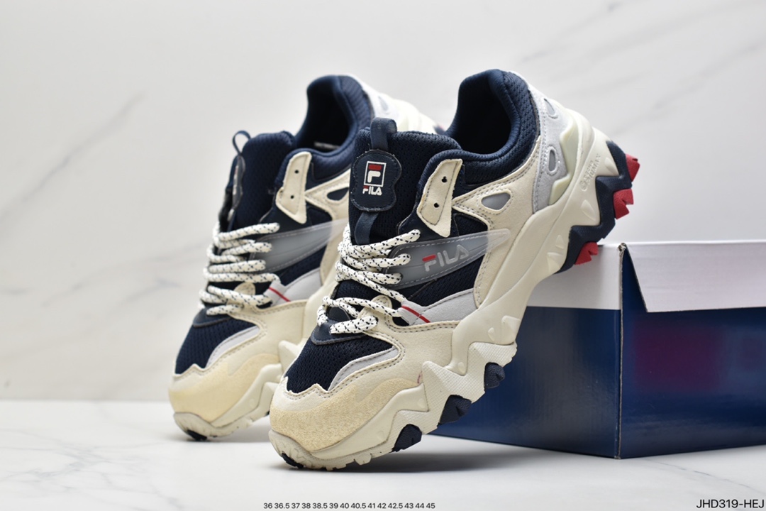 190 White Mountaineering x Fila Fusion 斐乐潮牌RaccoonxwM 潮流运动休闲鞋 T12W227328FLH