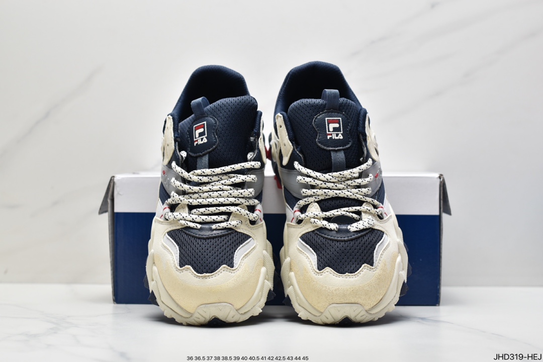 190 White Mountaineering x Fila Fusion 斐乐潮牌RaccoonxwM 潮流运动休闲鞋 T12W227328FLH