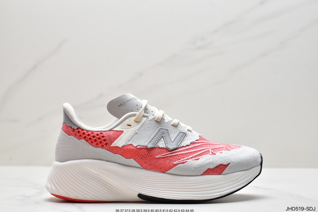 190 NB新百伦New Balance FuelCell RC Elite V2”Angora Mars Red”系列超轻量化低帮MSRCELTD