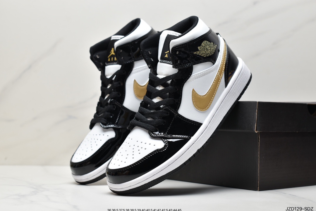 140 Air Jordan 1 Mid AJ1乔1中帮文化篮球鞋男女鞋7孔 554724