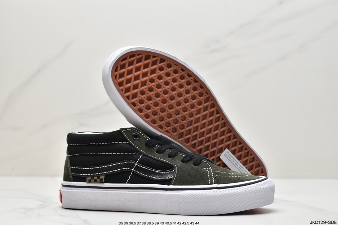 160 万斯Vans SK8-Mid Pro 范斯官方浅灰色VN0A5FCGWKN