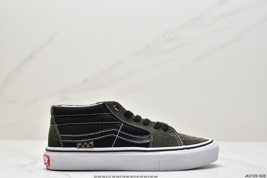 160 万斯Vans SK8-Mid Pro 范斯官方浅灰色VN0A5FCGWKN