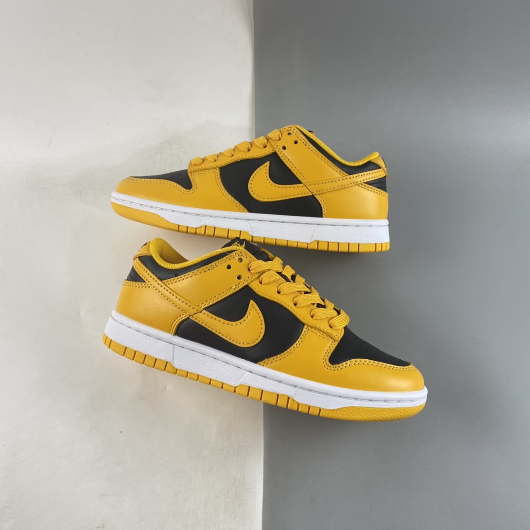 P300 Nike Dunk Low ”Goldenrod” 黑黄SB扣碎篮板时尚休闲板鞋 DD1391-004