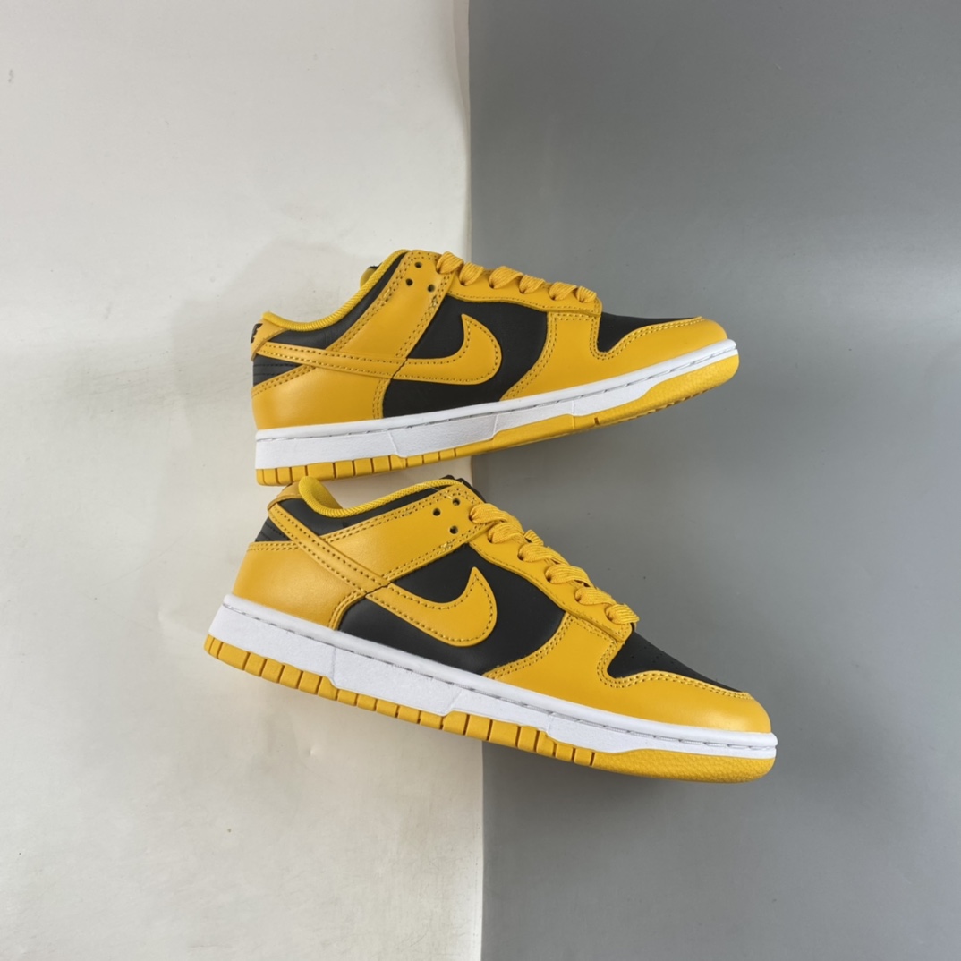 P300 Nike Dunk Low ”Goldenrod” 黑黄SB扣碎篮板时尚休闲板鞋 DD1391-004