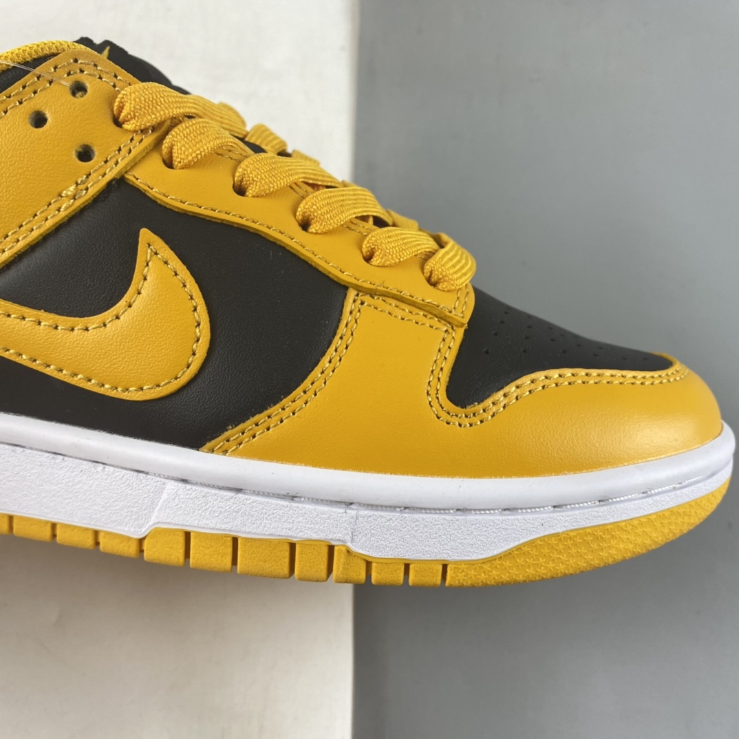 P300 Nike Dunk Low ”Goldenrod” 黑黄SB扣碎篮板时尚休闲板鞋 DD1391-004