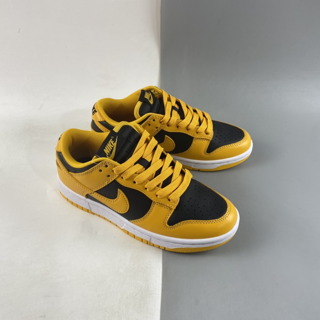 P300 Nike Dunk Low ”Goldenrod” 黑黄SB扣碎篮板时尚休闲板鞋 DD1391-004