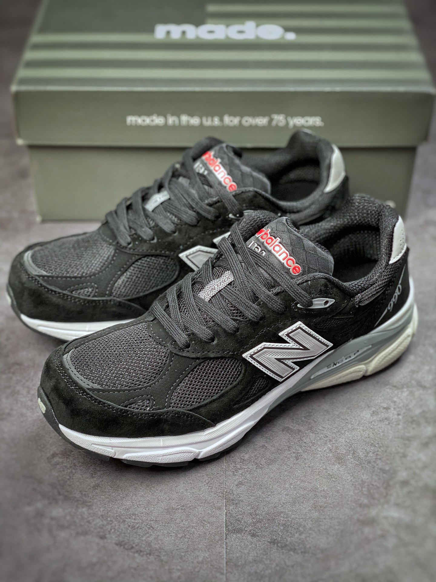 210 NB新百伦New Balance Made in USA M990V3 三代系列跑步鞋M990BS3