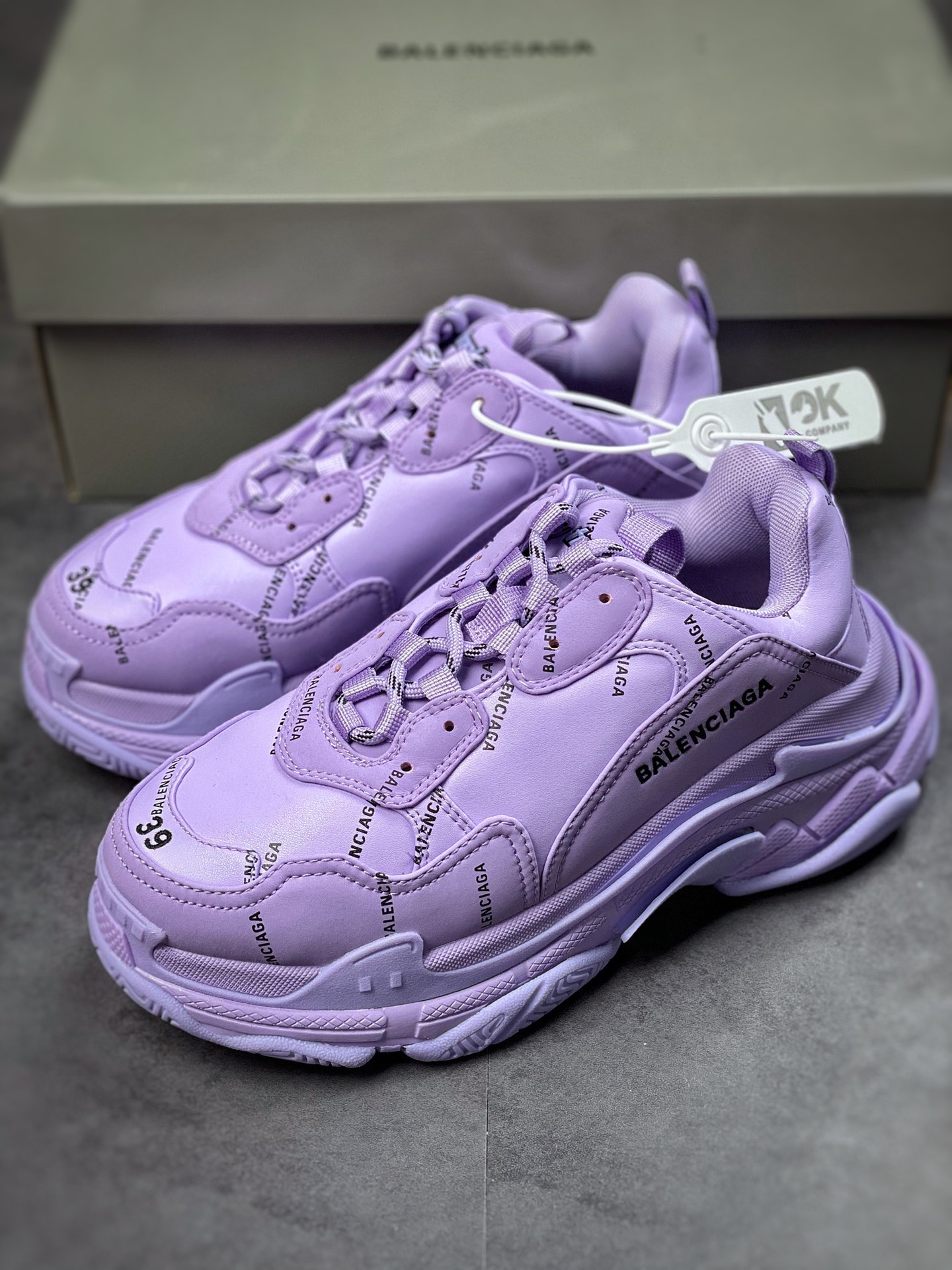 350 【运费超重】 原盒 Balenciaga Triple S 巴黎世家老爹鞋 524039 W2BR1 2055