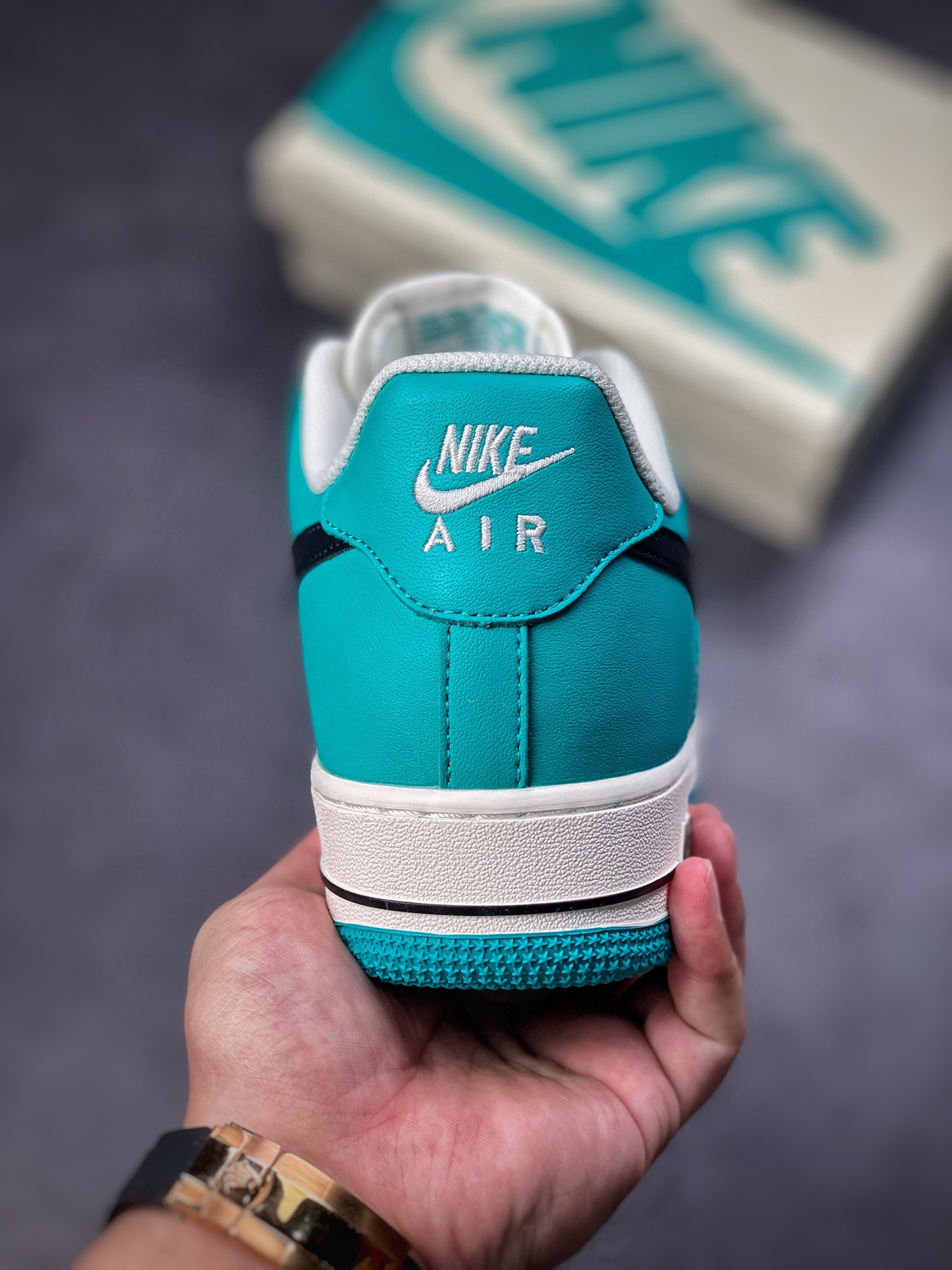 240 Nike Air Force 1 Low 07 黑米绿GH5696-302