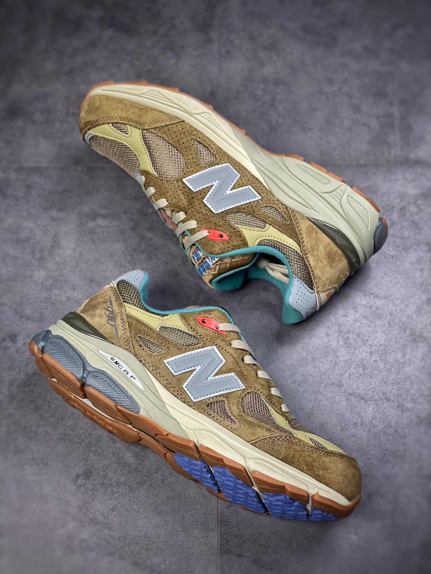 220 Bodega x New Balance 990 V3 灰咖色M990BD3