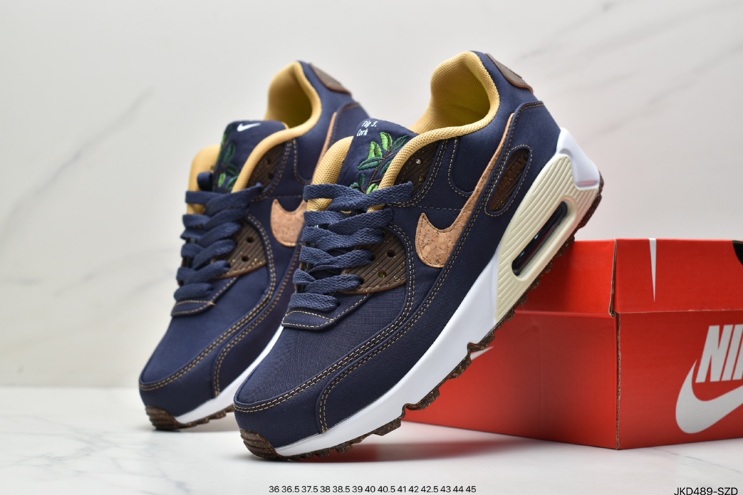 160 耐克Nike Air Max 90 经典复古小气垫缓震跑鞋