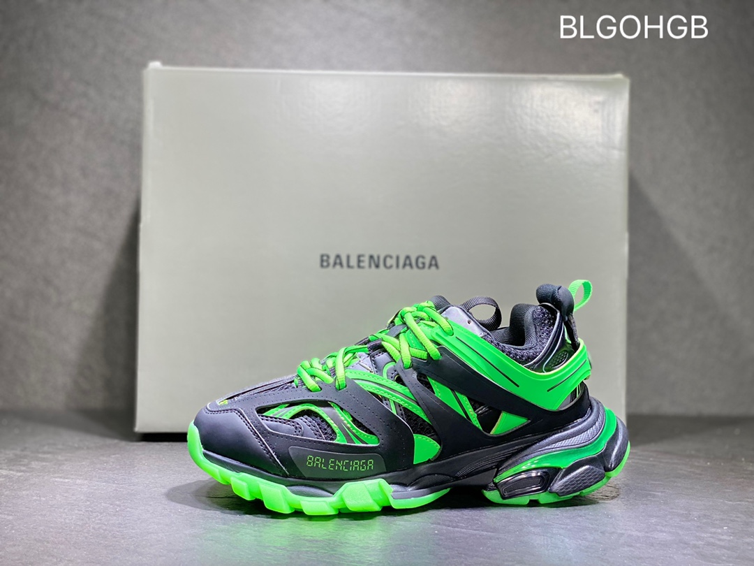 500 巴黎世家3.0 三代户外概念鞋 Balenciaga Sneaker Tess s.Gomma MAILLE WHITE/ORANGE 纯原版本