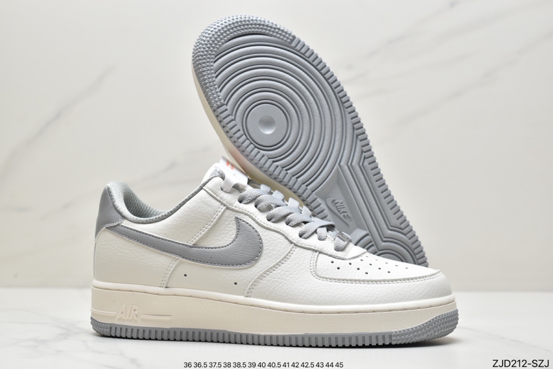 240 耐克Nike Air Force1 空军一号 白蓝低帮休闲板鞋 NK6369-566