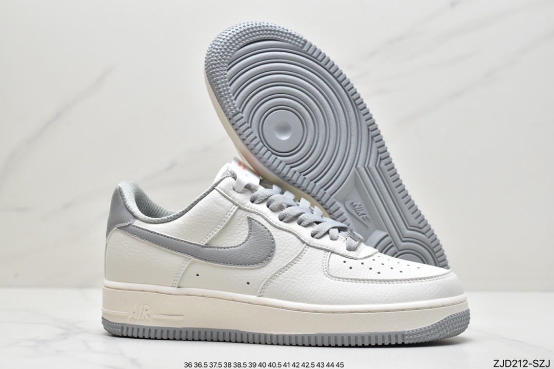 240 耐克Nike Air Force1 空军一号 白蓝低帮休闲板鞋 NK6369-566