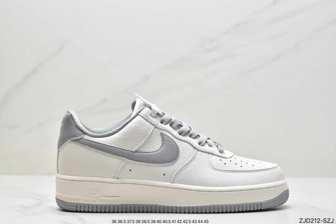 240 耐克Nike Air Force1 空军一号 白蓝低帮休闲板鞋 NK6369-566