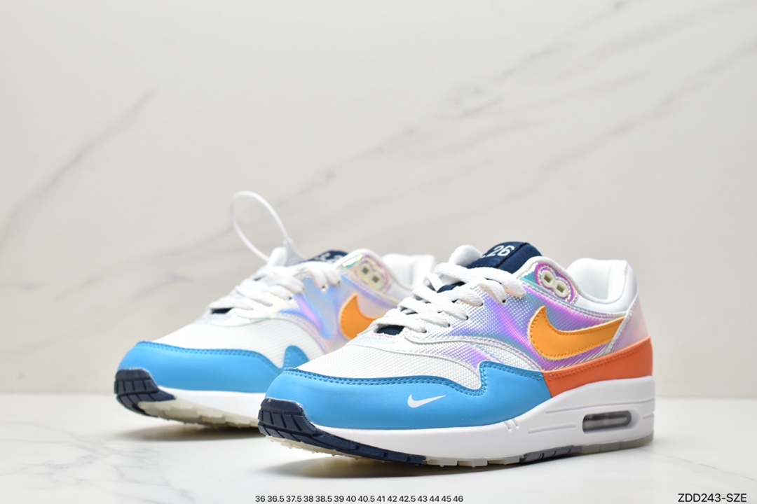 230 Nike Air Max 1 QS 初代复古气垫百搭休闲运动慢跑鞋DQ9326-200