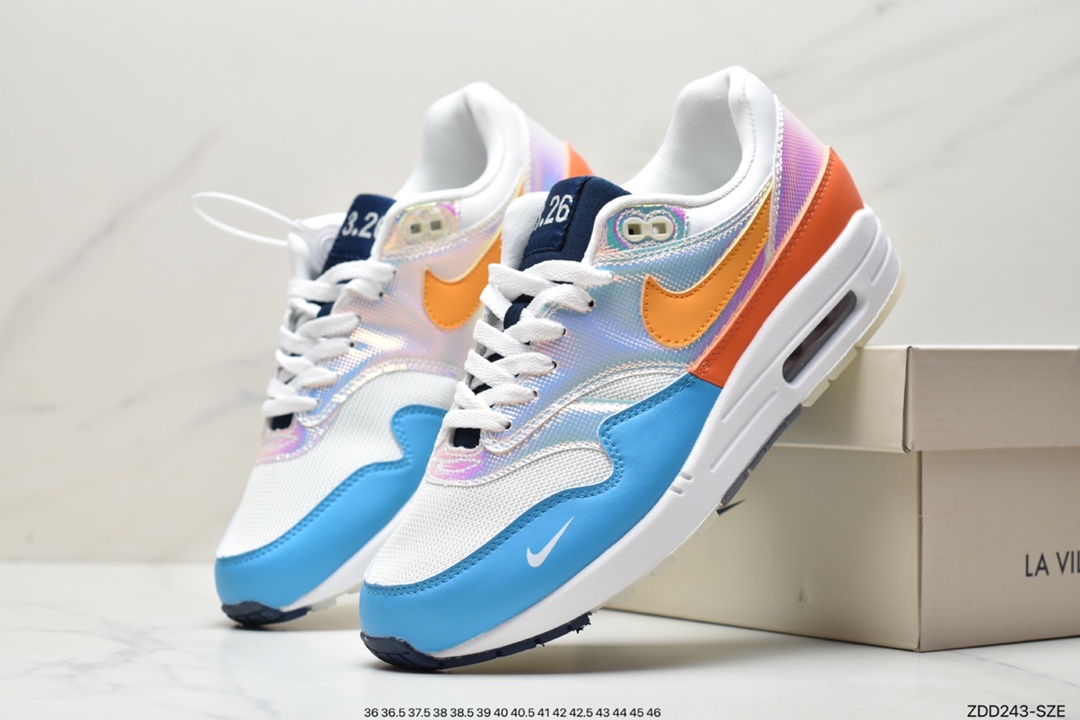 230 Nike Air Max 1 QS 初代复古气垫百搭休闲运动慢跑鞋DQ9326-200