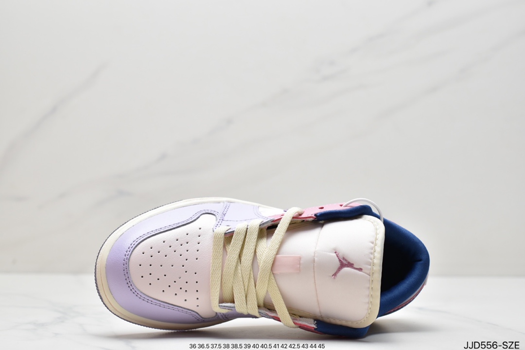 130 Jordan 1 Low”Easter”乔1 乔丹1代AJ1低帮粉紫彩蛋复活节 DZ2768-651