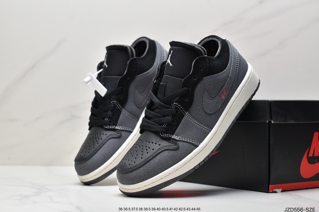 140 Air Jordan 1 Low 灰蓝拼接解构 DN1635-001