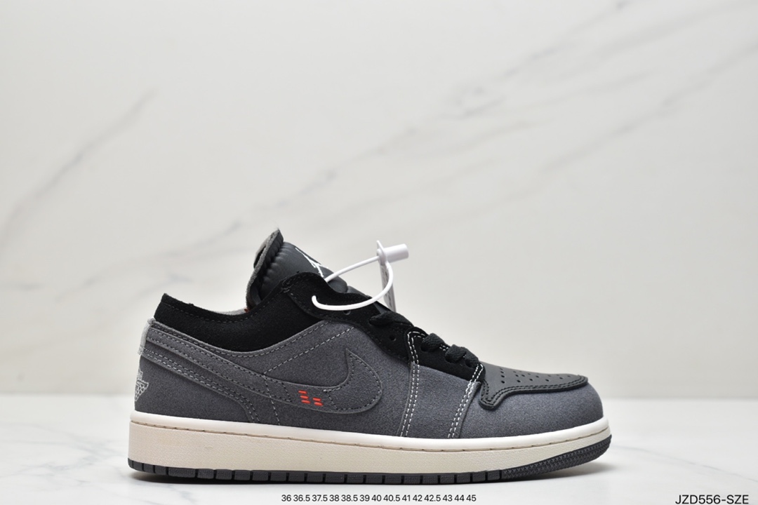 140 Air Jordan 1 Low 灰蓝拼接解构 DN1635-001