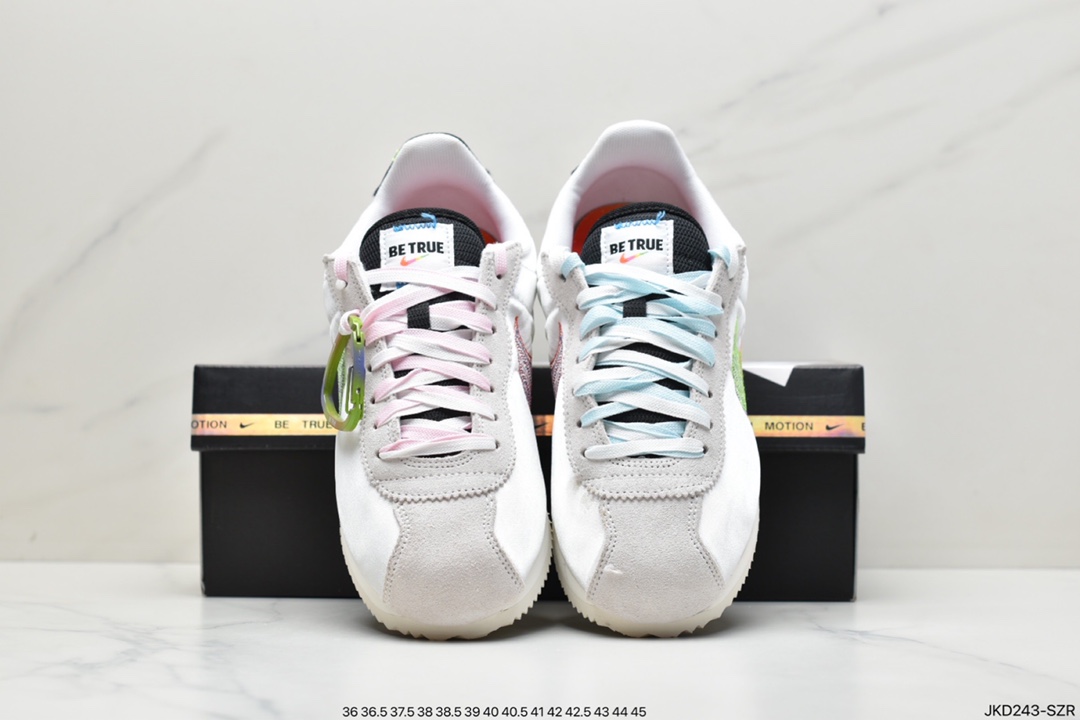 160 Nike Classic Cortez 全新配色经典阿甘休闲跑步鞋DR5491-100