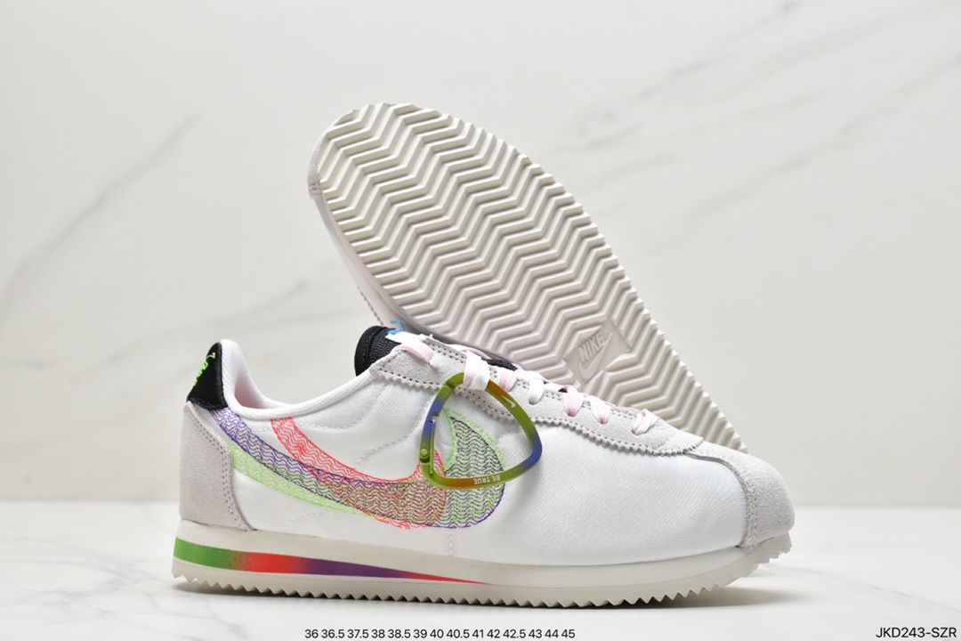 160 Nike Classic Cortez 全新配色经典阿甘休闲跑步鞋DR5491-100