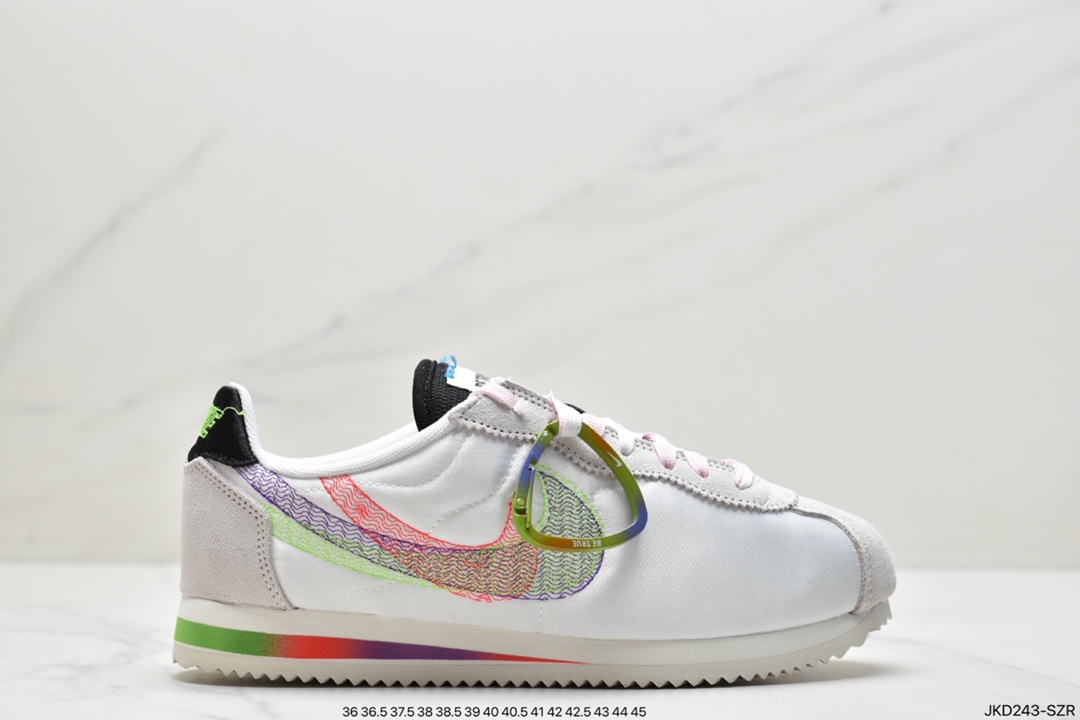 160 Nike Classic Cortez 全新配色经典阿甘休闲跑步鞋DR5491-100