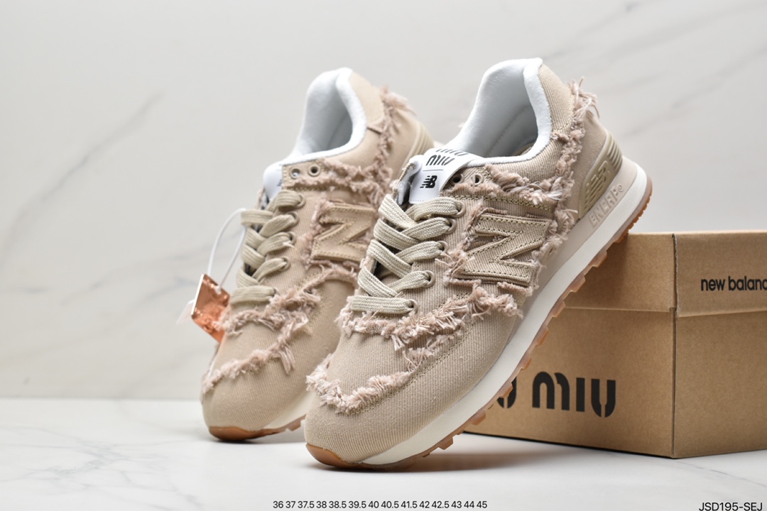 200 Miu Miu x New Balance NB574联名复古跑鞋