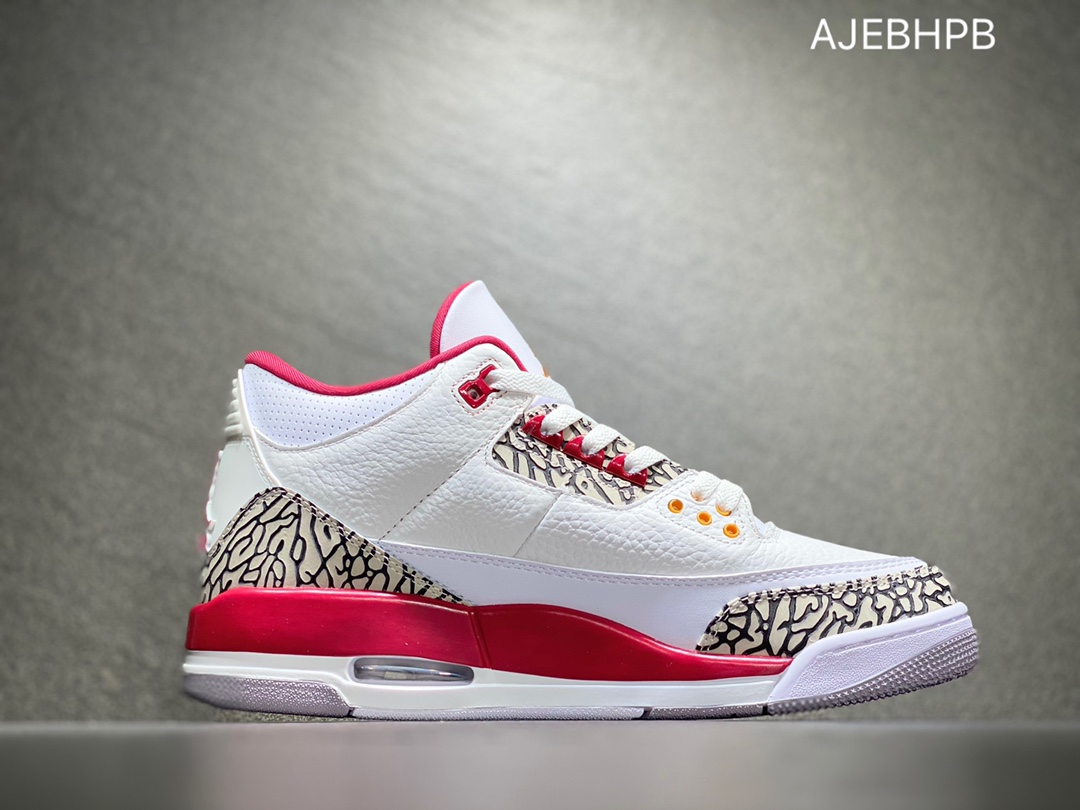 320 Air Jordan 3 AJ3 Retro AJ3白红 篮球鞋 CT8532-126