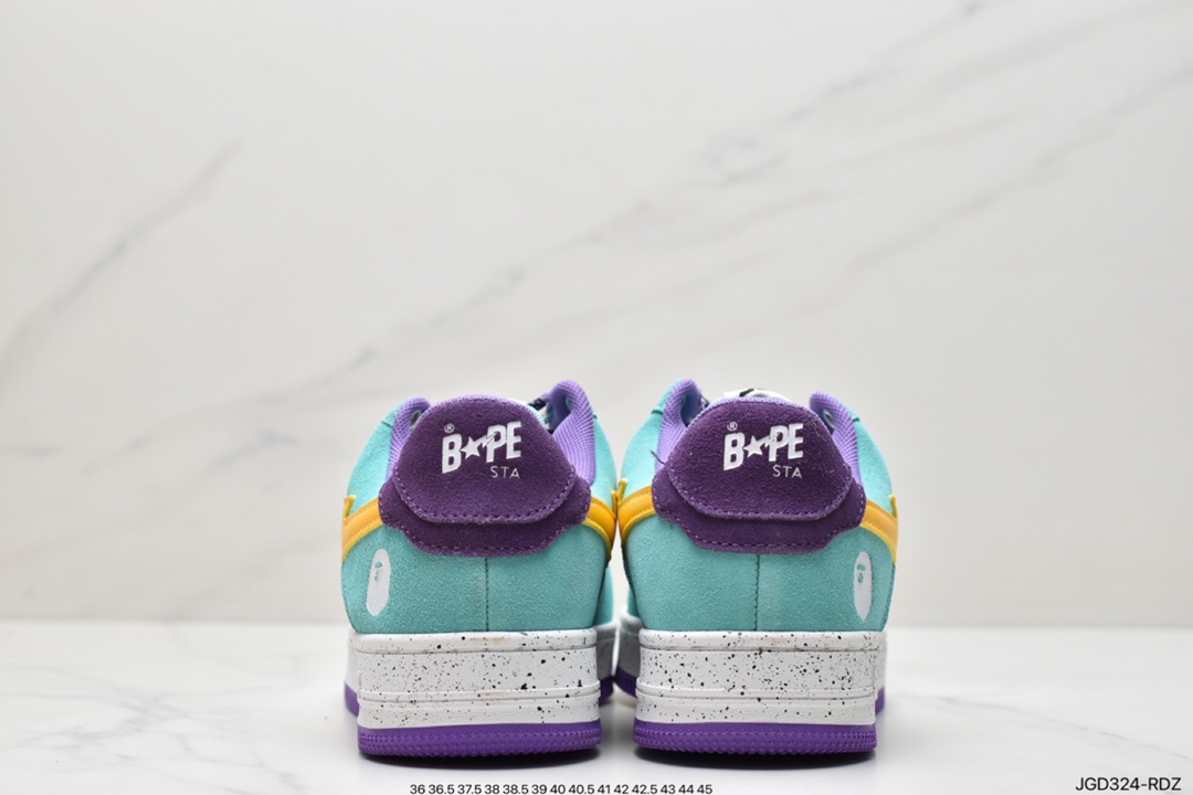 180 Bape x Nike Air Force 1'07 Low *A BATHING APE 休闲板鞋 AA1365-118