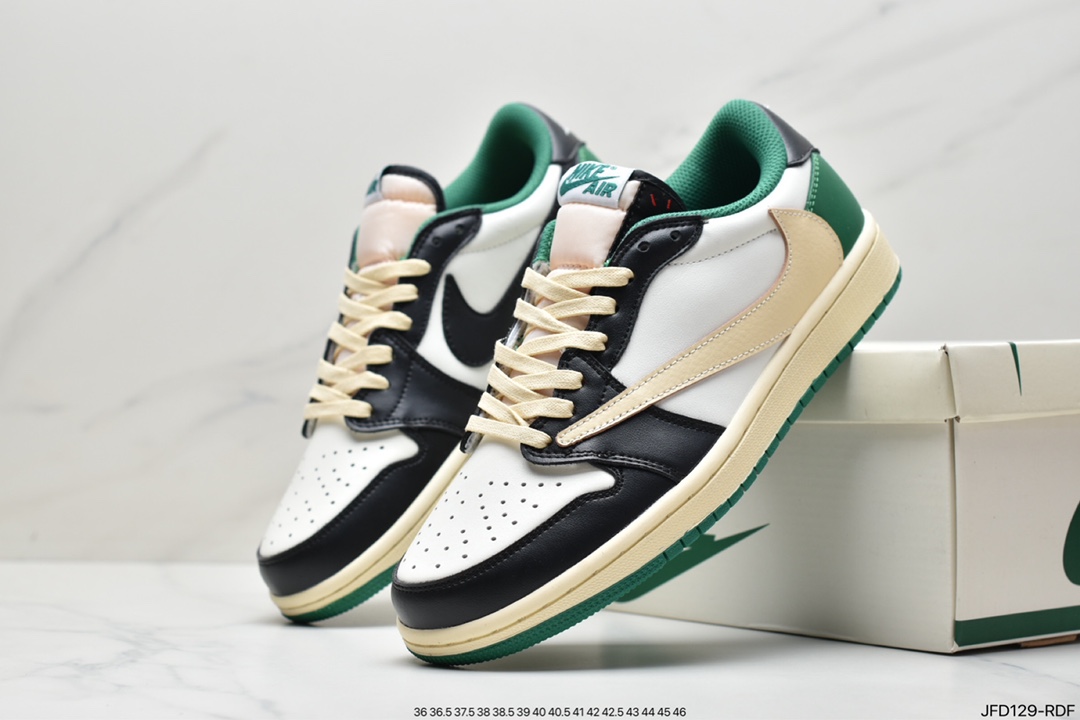 170 Travis Scott x Air Jordan AJ1 Low QX 倒钩TS联名低帮板鞋