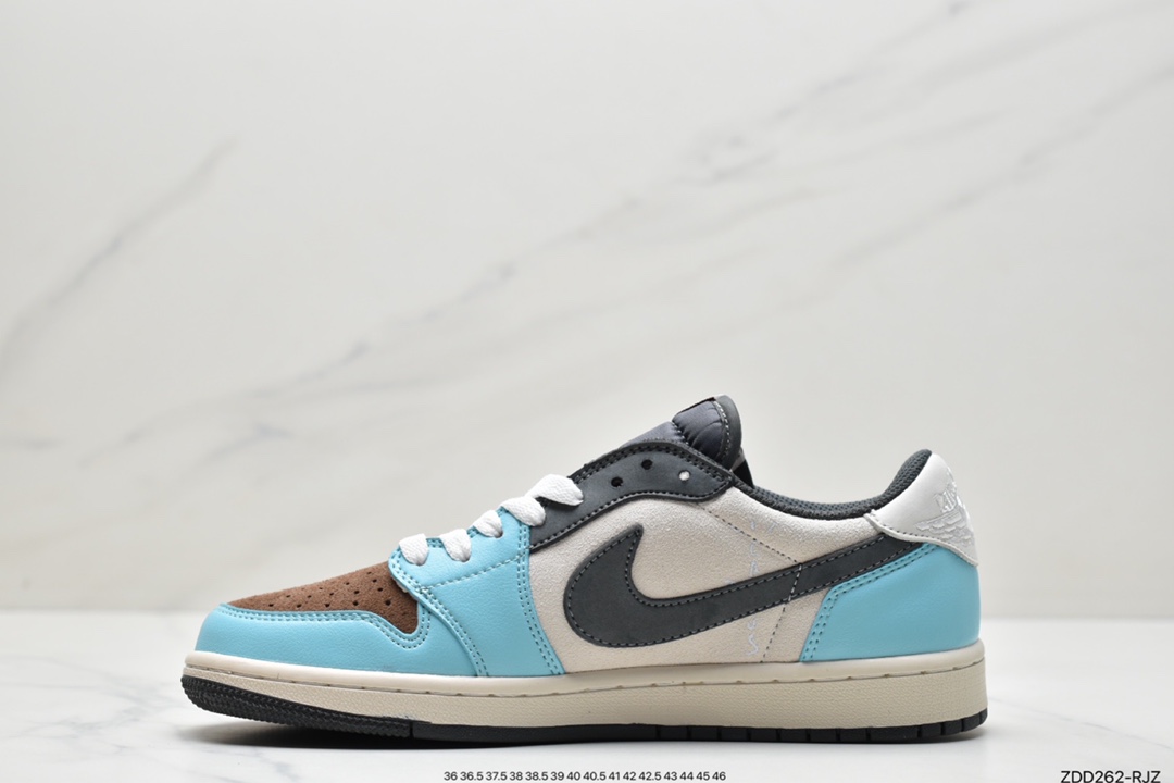 230 耐克Nike Air Jordan 1 Low OG SP”Khaki Green”AJ1乔丹一代经典低帮文化百搭休闲运动篮球鞋 DM7866-198