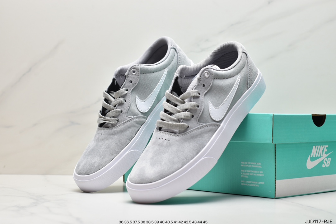 130 耐克Nike SB Chron Solarsoft 百搭单品太阳软底系列内增高休闲百搭滑板板鞋 CD6278-200