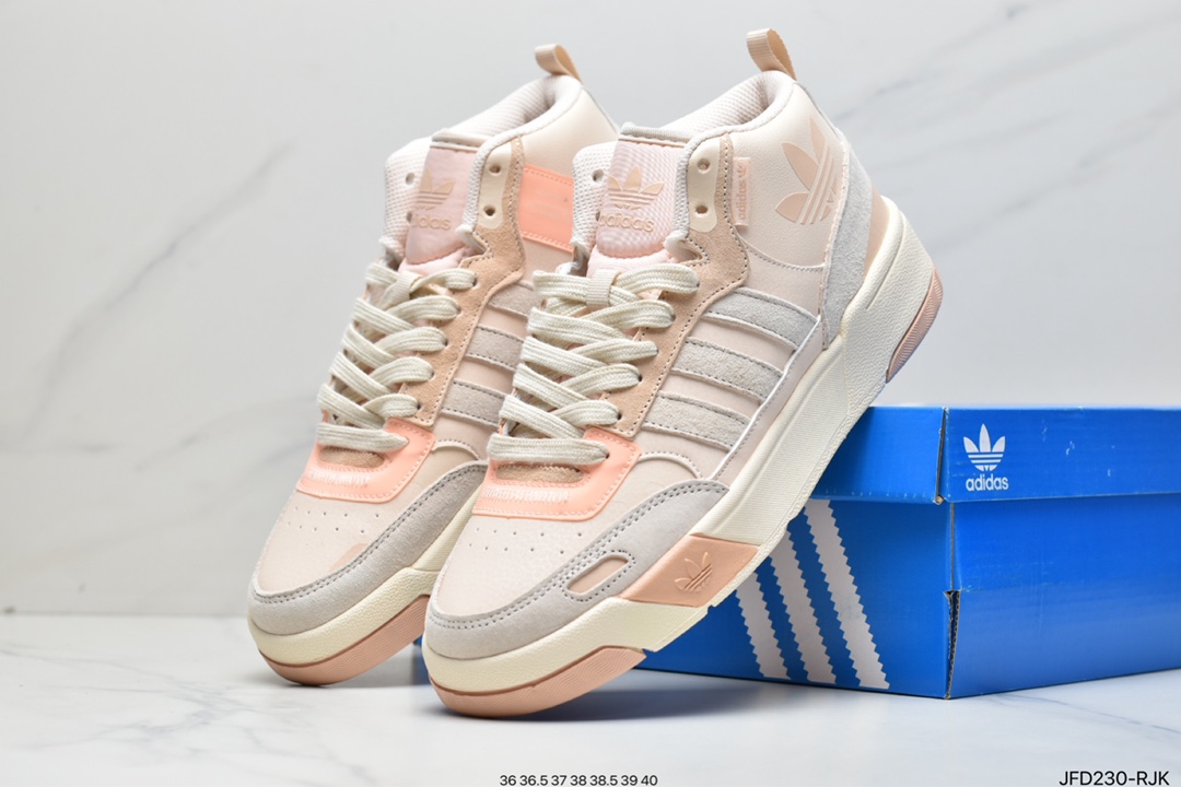 170 Adidas Originals Post UP 中邦 ”黑白灰”这款adidas经典款GX2489