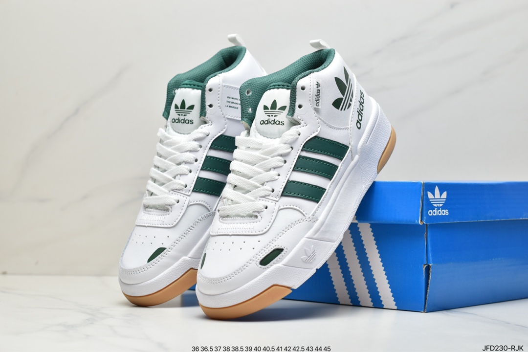 170 Adidas Originals Post UP 中邦 ”黑白灰”这款adidas经典款GX2489