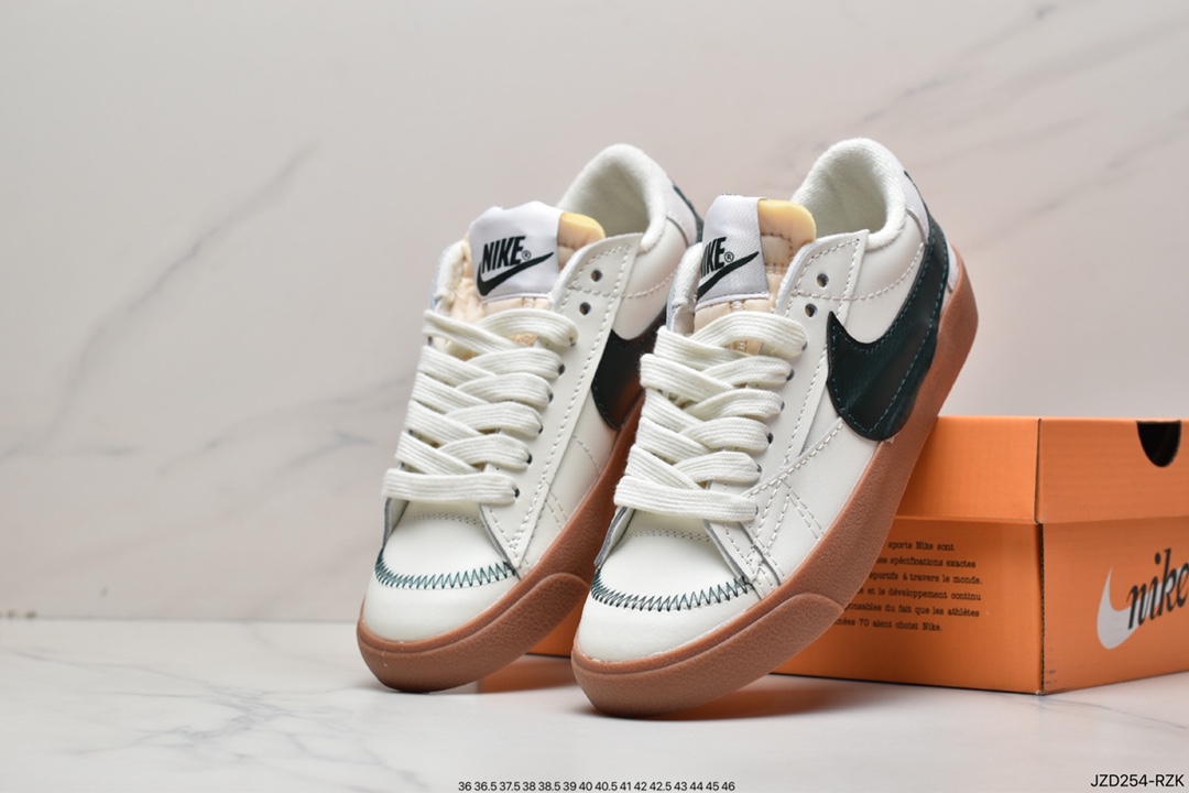 140 Nike Blazer Low '1977 Jumbo 经典开拓者低帮百搭休闲运动板鞋 DR9865-101