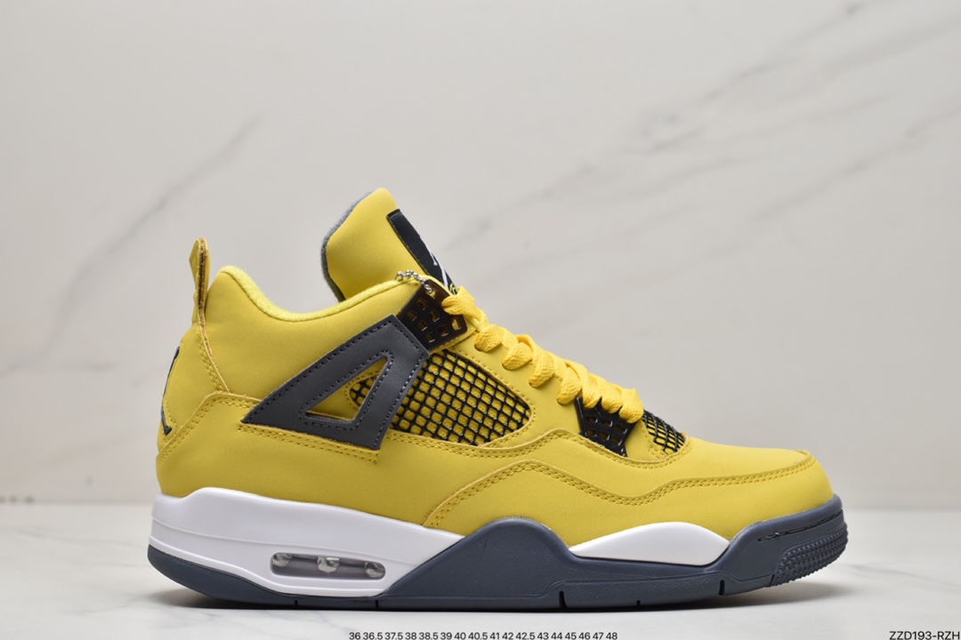 250 Air Jordan 4 Retro “Tour Yellow” 黑黄电母 CT8527-700